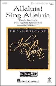 Alleluia! Sing Alleluia Unison/Two-Part choral sheet music cover Thumbnail